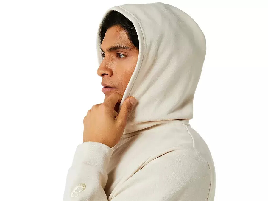 sweat-kapuzenpullover mit durchgehendem reissverschluss