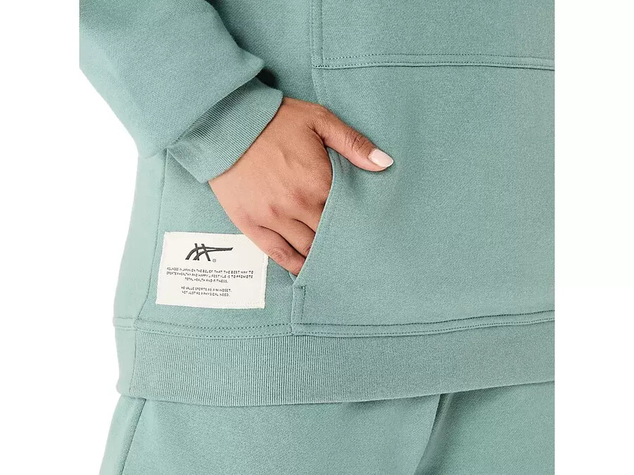 unisex asics sunday sana fleece-hoodie