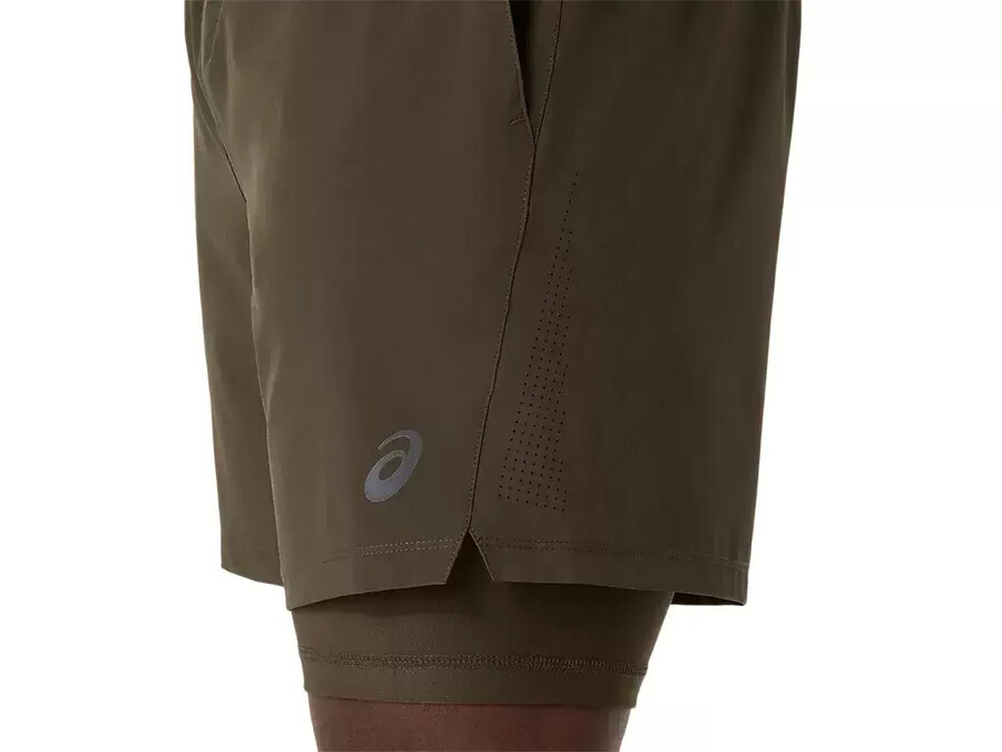 herren 7in 2 in 1 short