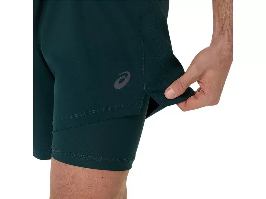 herren 7in 2 in 1 short