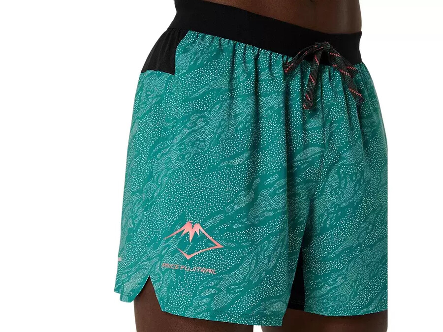 fujitrail allover print 5in short