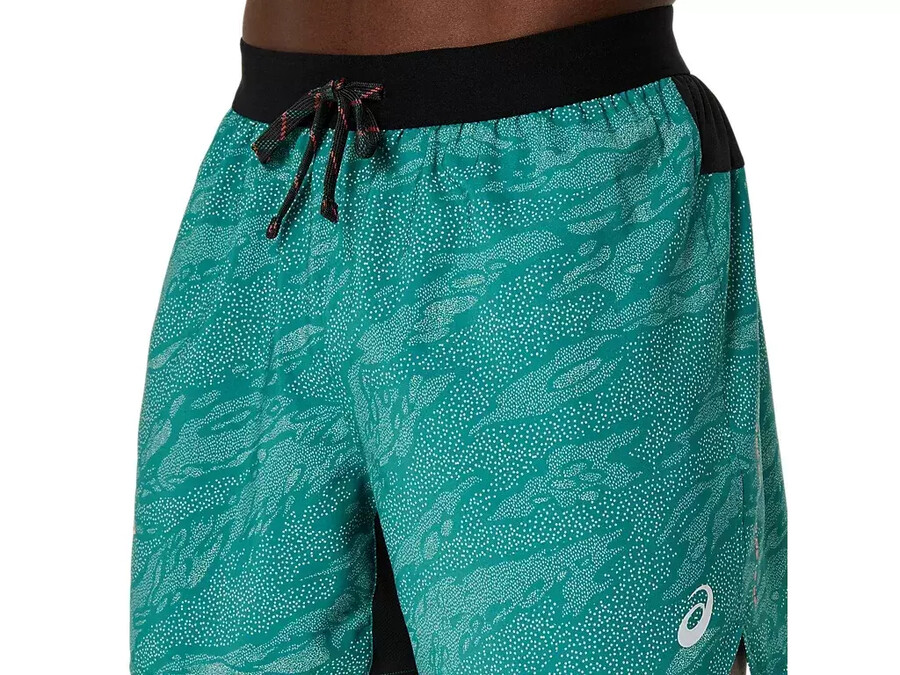 fujitrail allover print 5in short