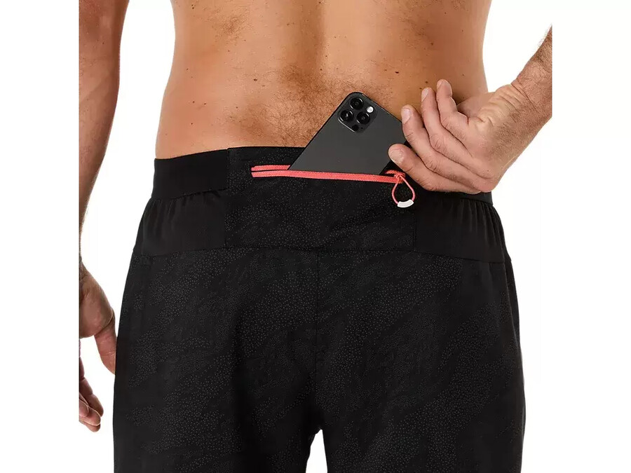 fujitrail allover print 5in short