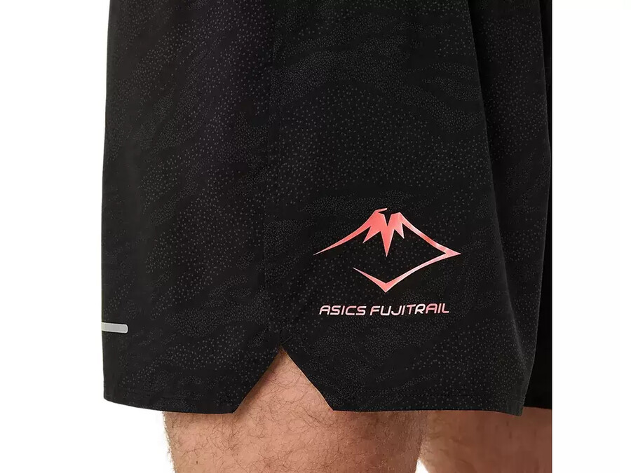 fujitrail allover print 5in short