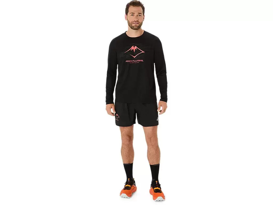 fujitrail allover print 5in short