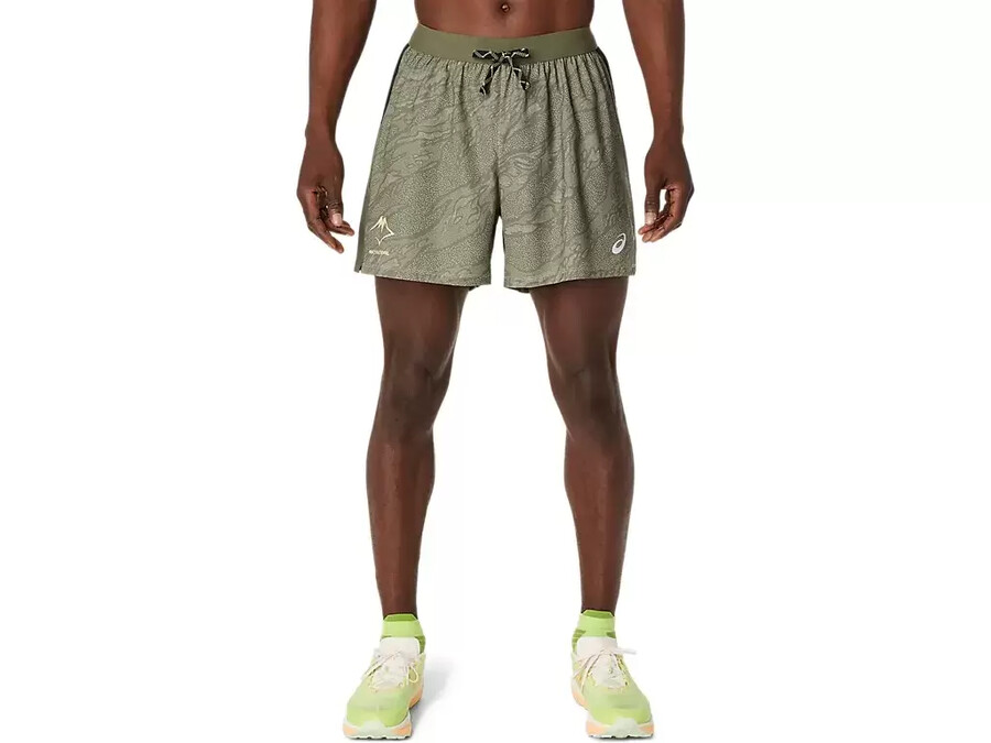 fujitrail allover print 5in short