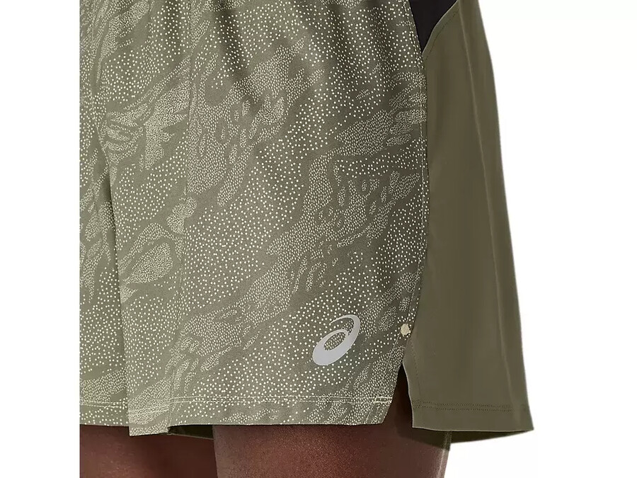 fujitrail allover print 5in short