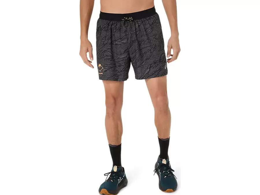 fujitrail allover print 5in short