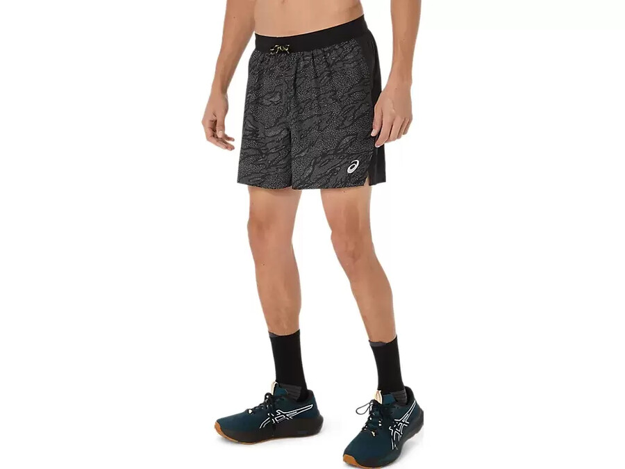 fujitrail allover print 5in short