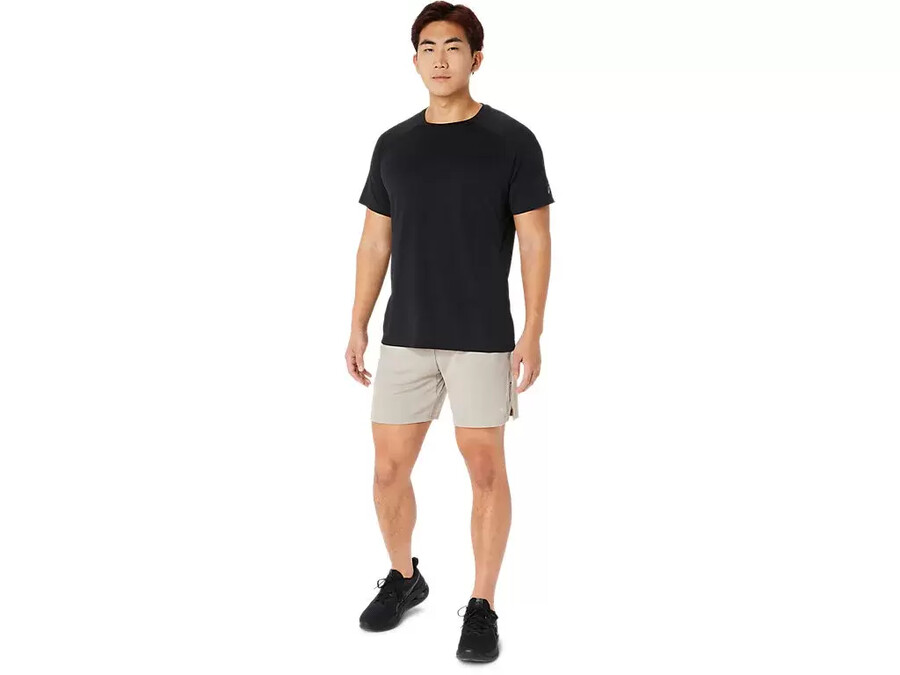 belÜftete mesh-strickshorts 7 in