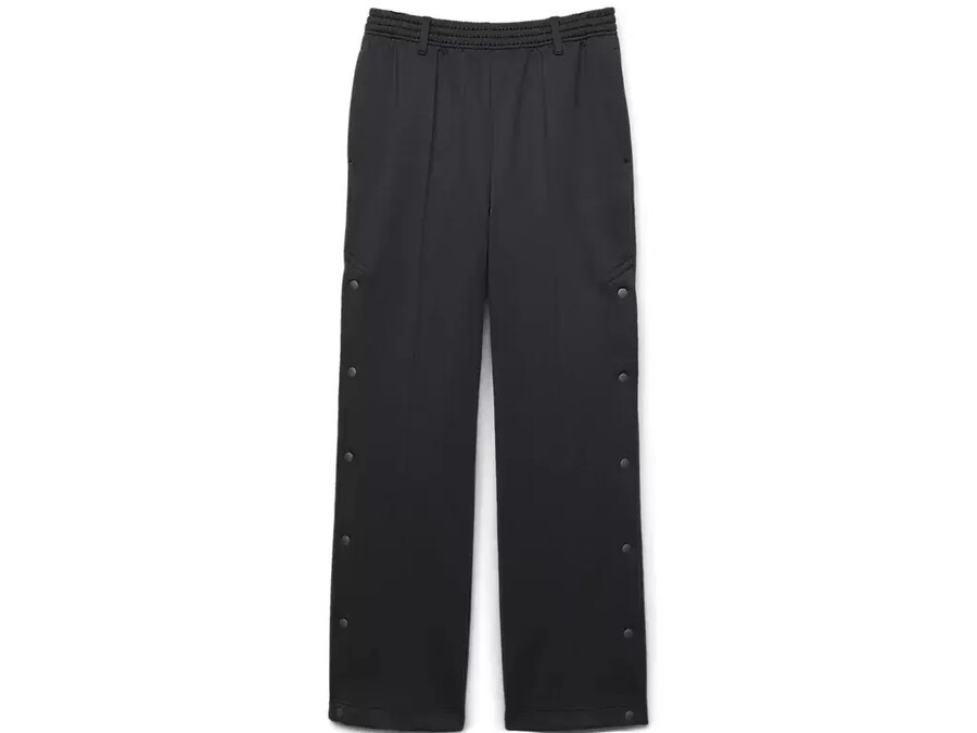 strickhose mit seitlichem druckschnappverschluss