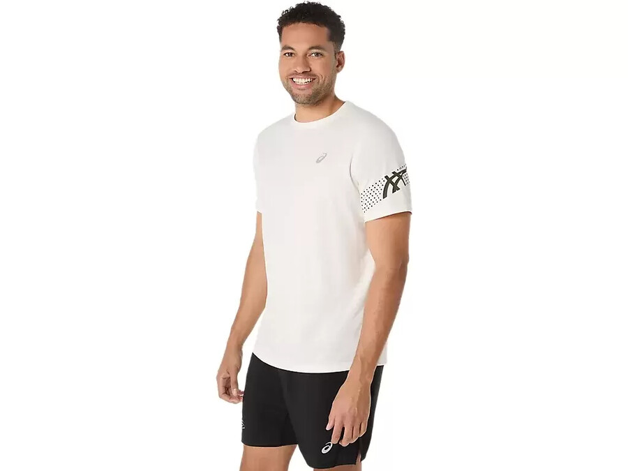 asics icon kurzarm-oberteil