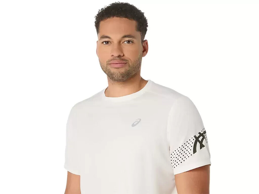 asics icon kurzarm-oberteil