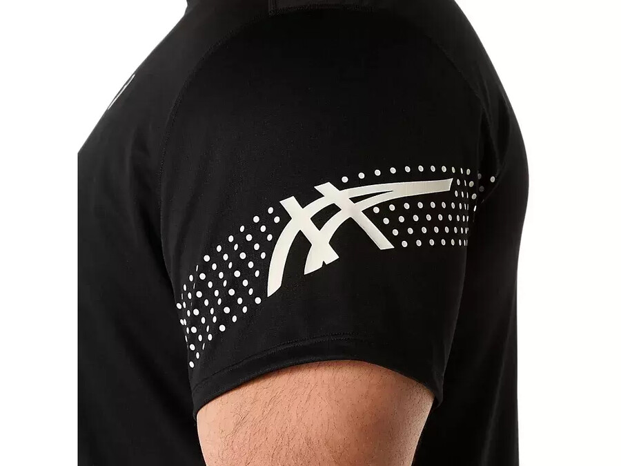asics icon kurzarm-oberteil