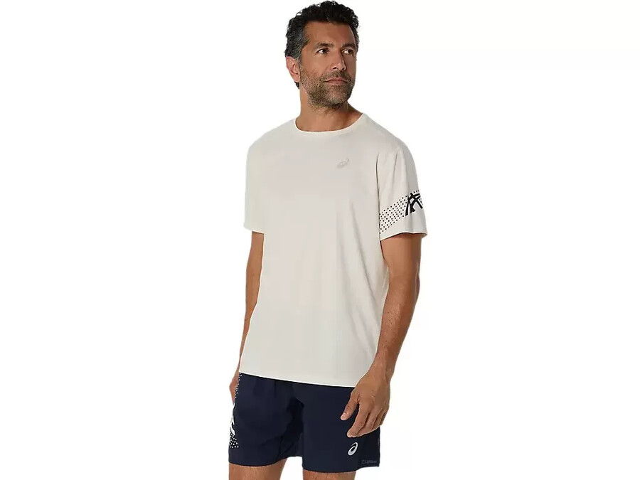 asics icon kurzarm-oberteil