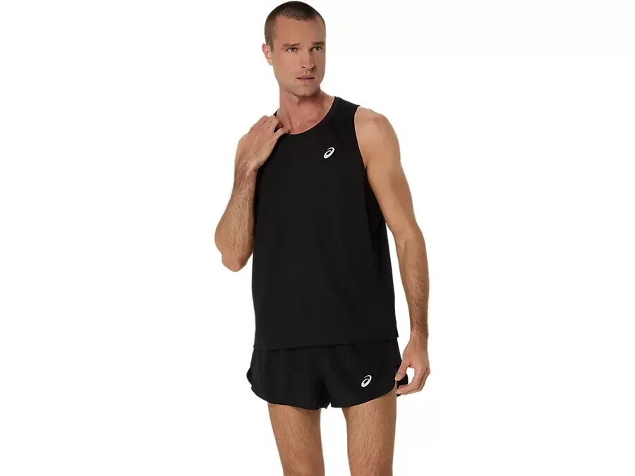asics silbernes untershirt