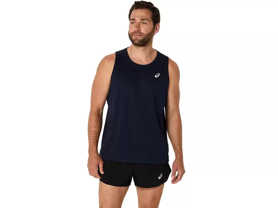asics silbernes untershirt