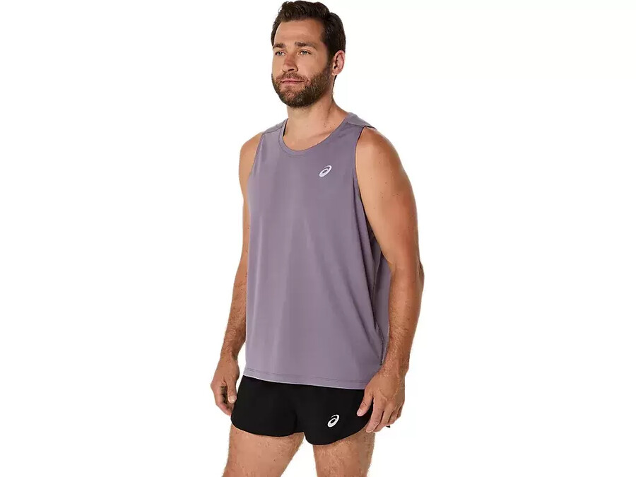 asics silbernes untershirt