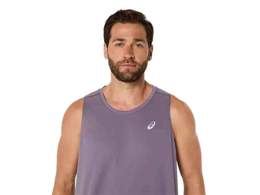asics silbernes untershirt