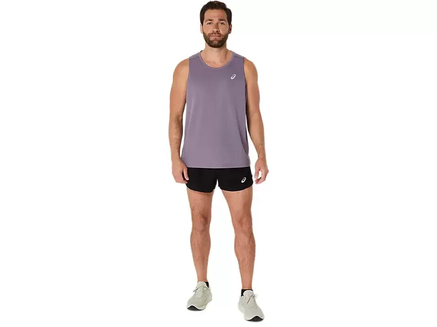 asics silbernes untershirt