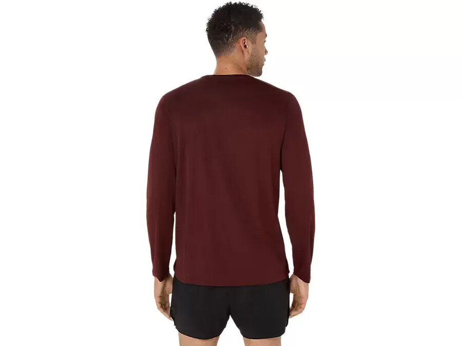 asics silbernes langarm-oberteil