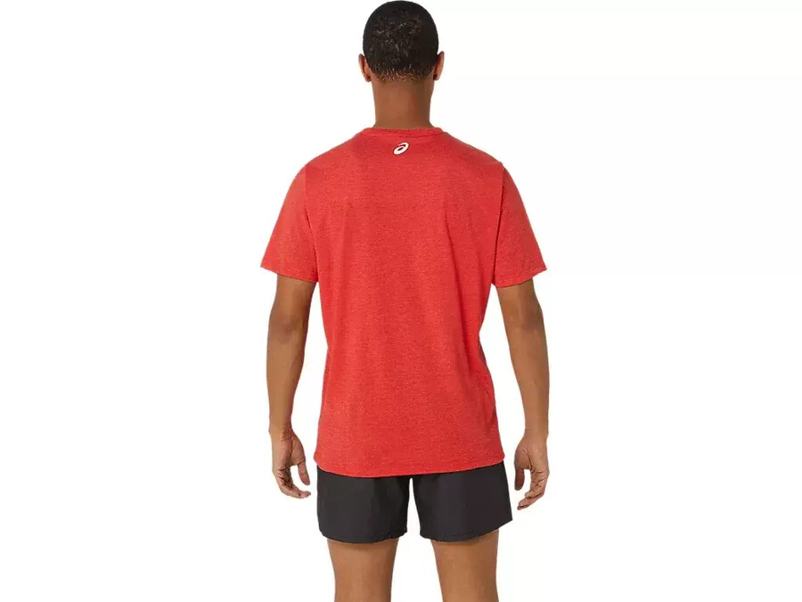 asics hibiscus slogan t-shirt