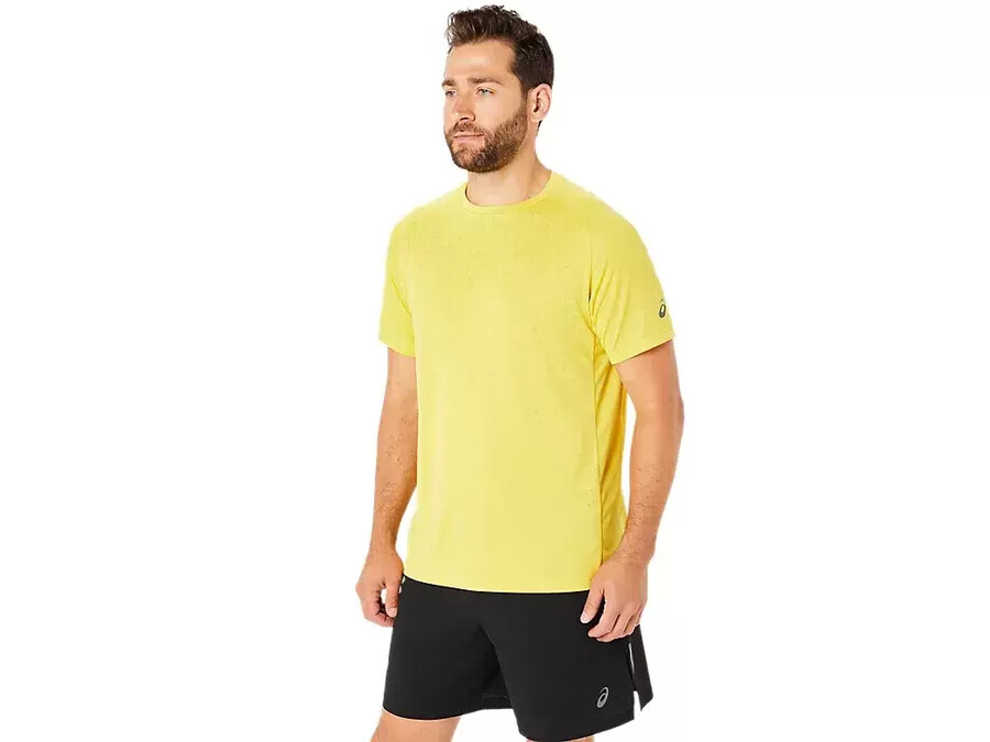 actibreeze jacquard kurzarm-oberteil