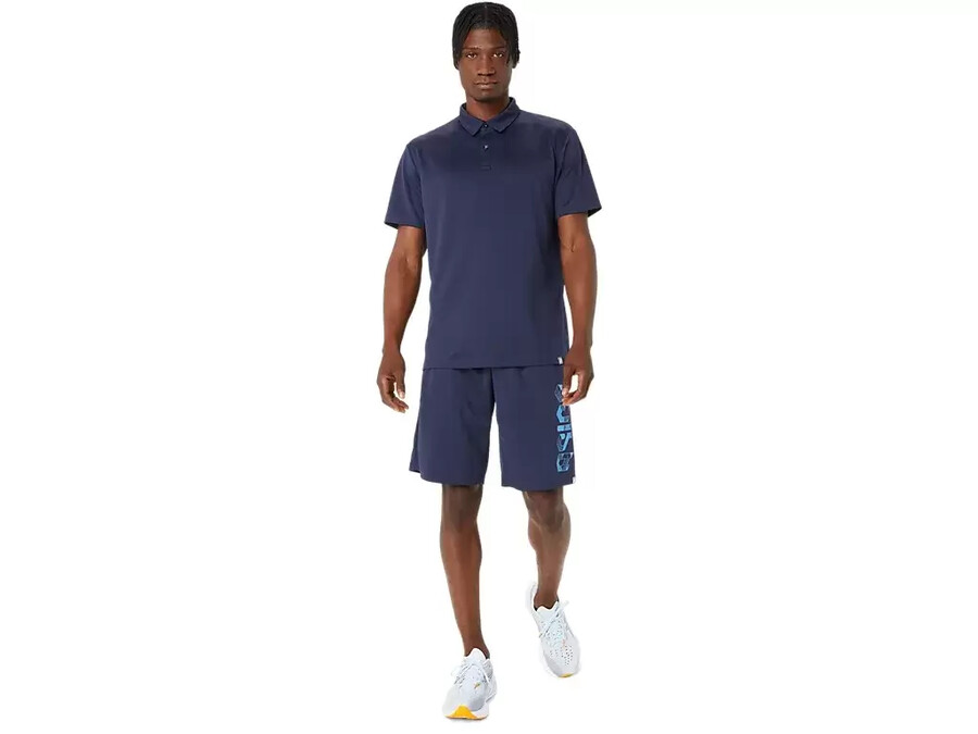 asics hex graphic dry poloshirts
