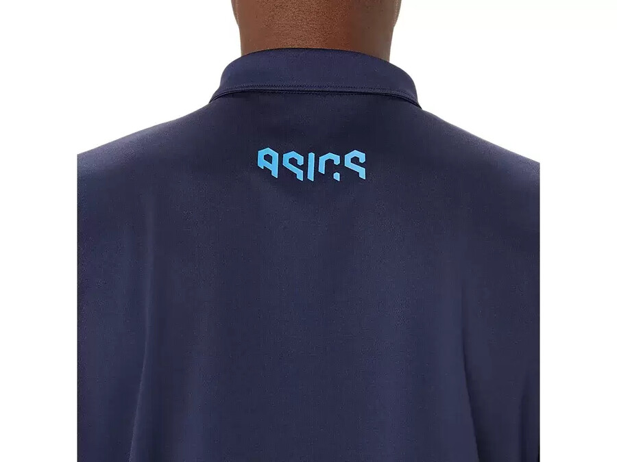 asics hex graphic dry poloshirts