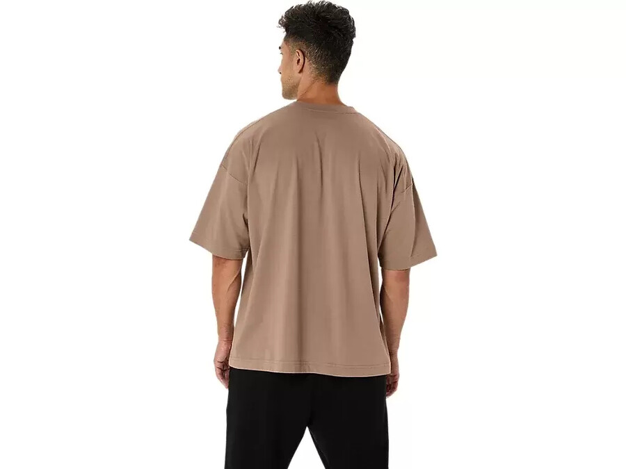 asics t-shirt mit stickerei „spiral relax