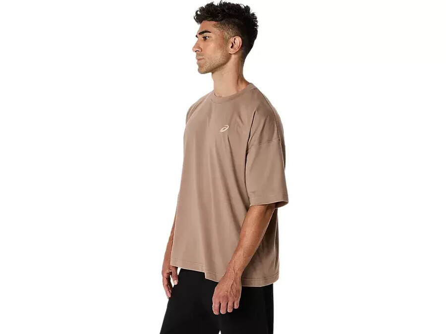 asics t-shirt mit stickerei „spiral relax