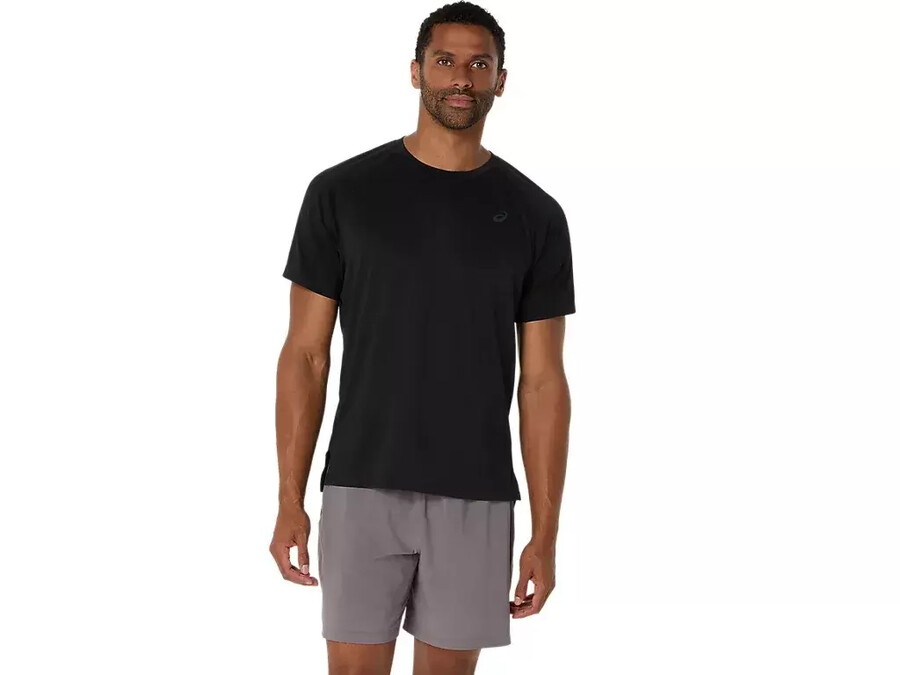 actibreeze jacquard kurzarm-oberteil