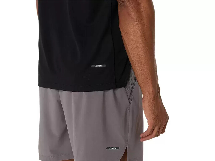 actibreeze jacquard kurzarm-oberteil