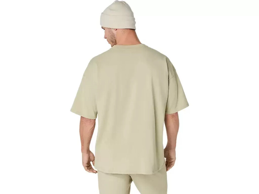 schweres lockeres t-shirt mit taschen