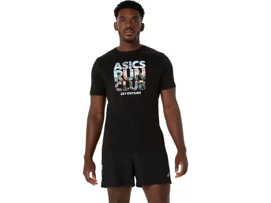 asics run club t-shirt