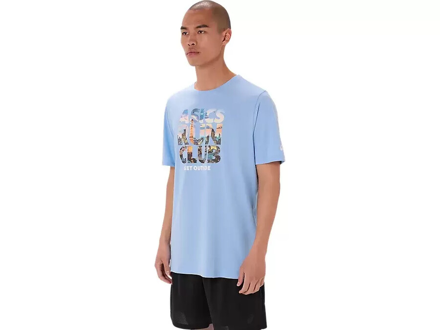 asics run club t-shirt