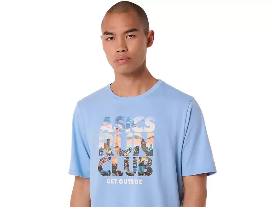 asics run club t-shirt