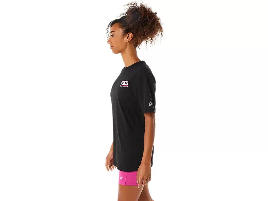 unisex asics smsb 1977 run club kurzarm-t-shirt