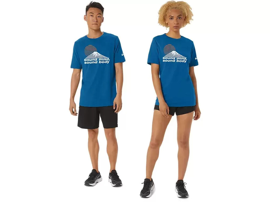 unisex asics smsb journey tee