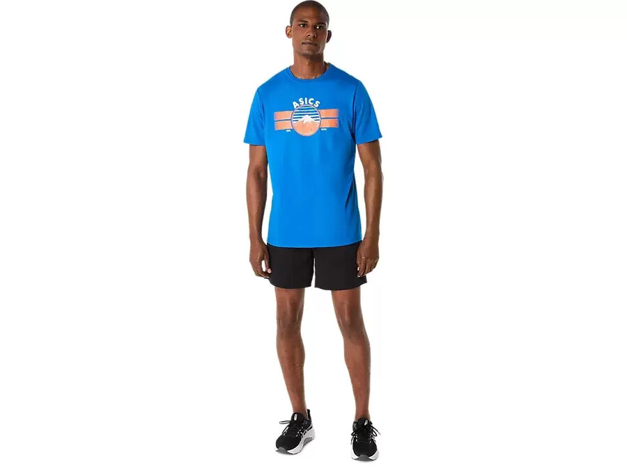 unisex asics est 1977 mountain t-shirt