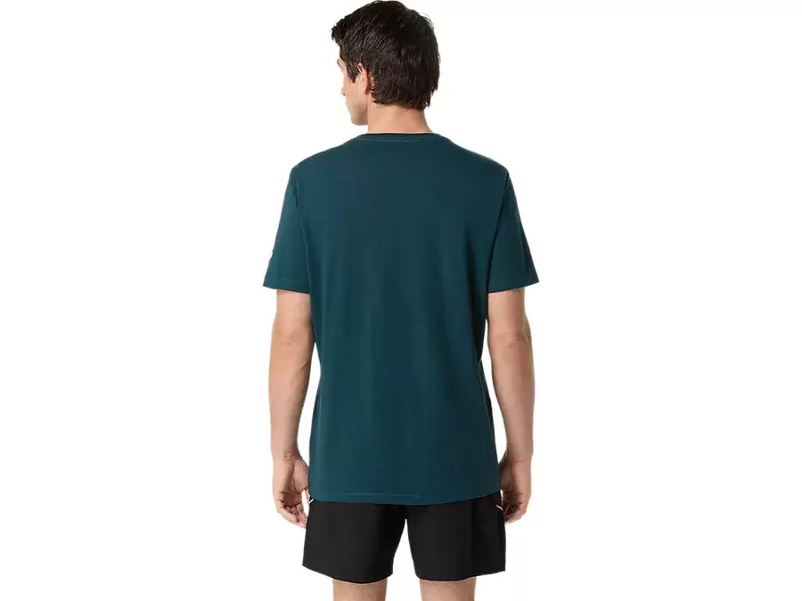 unisex asics outdoor kurzarm-t-shirt