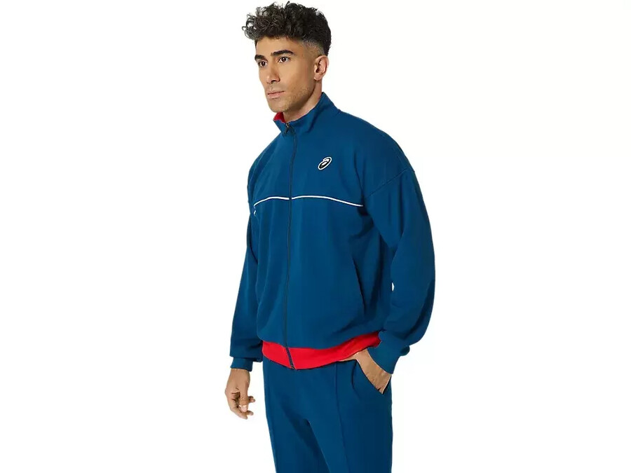 unisex klassische strickjacke
