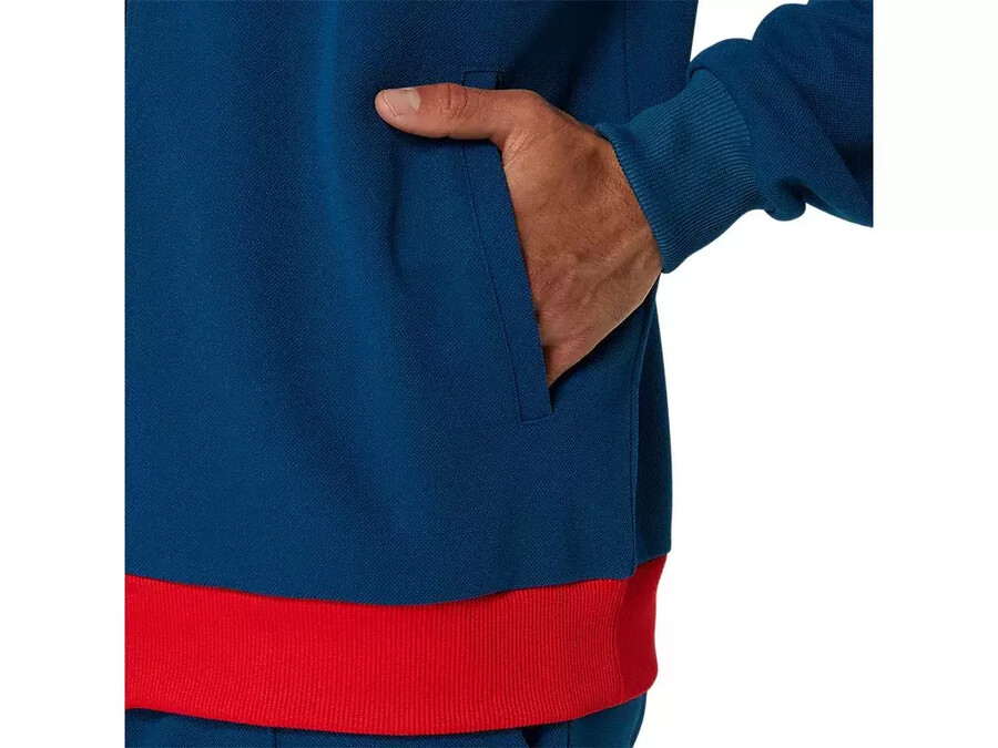 unisex klassische strickjacke